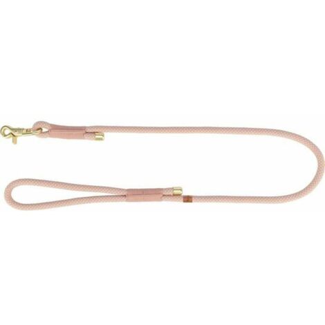Laisse TRIXIE Soft Rope - S–XL: 1m - ø 10 mm - Rose et rose clair