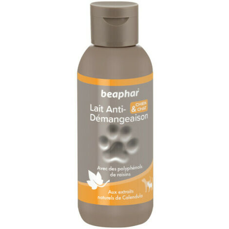 Lait anti démangeaisons pour chien et chat