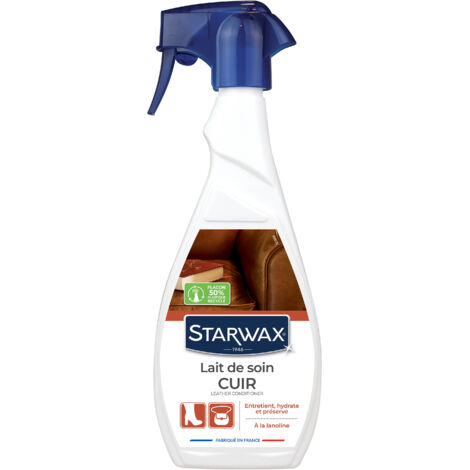 Lait de soin pour cuir 500ml Incolore STARWAX