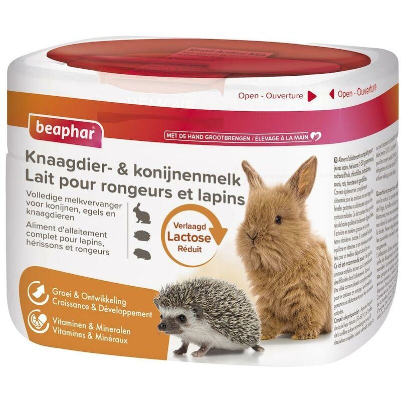 Beaphar - Lait pour rongeurs et lapins - 200 g