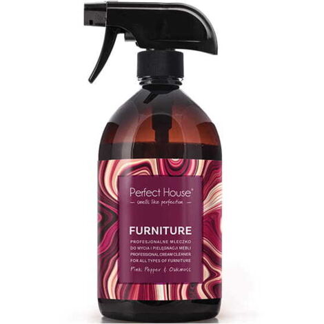 Lait professionnel Perfect House Furniture pour le nettoyage et l'entretien des meubles 450 ml