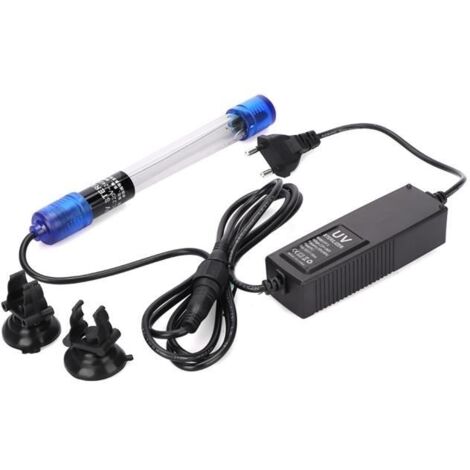 LAM-220-240V Imperméable Lumière Lampe UV Stérilisateur Bactéricidie Pour Aquarium 13W