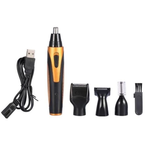 LAM Rasoir 4 en 1 tondeuse rechargeables nez oreille Temple à cheveux barbe électrique pour hommes