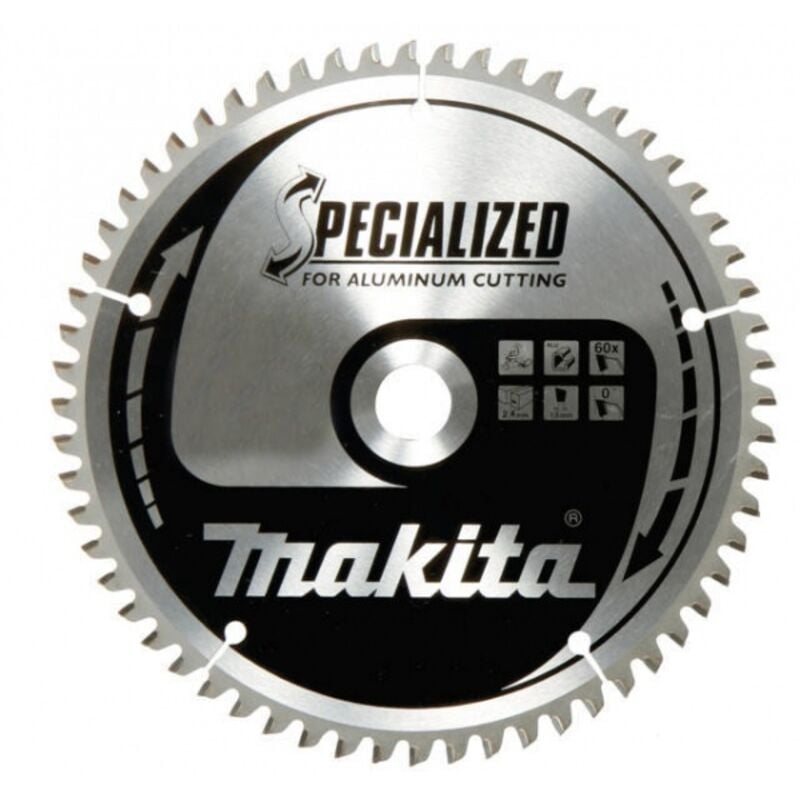 B-33261 Lame de scie circulaire tct spécialisée 190x30mm 60T aluminium - Makita