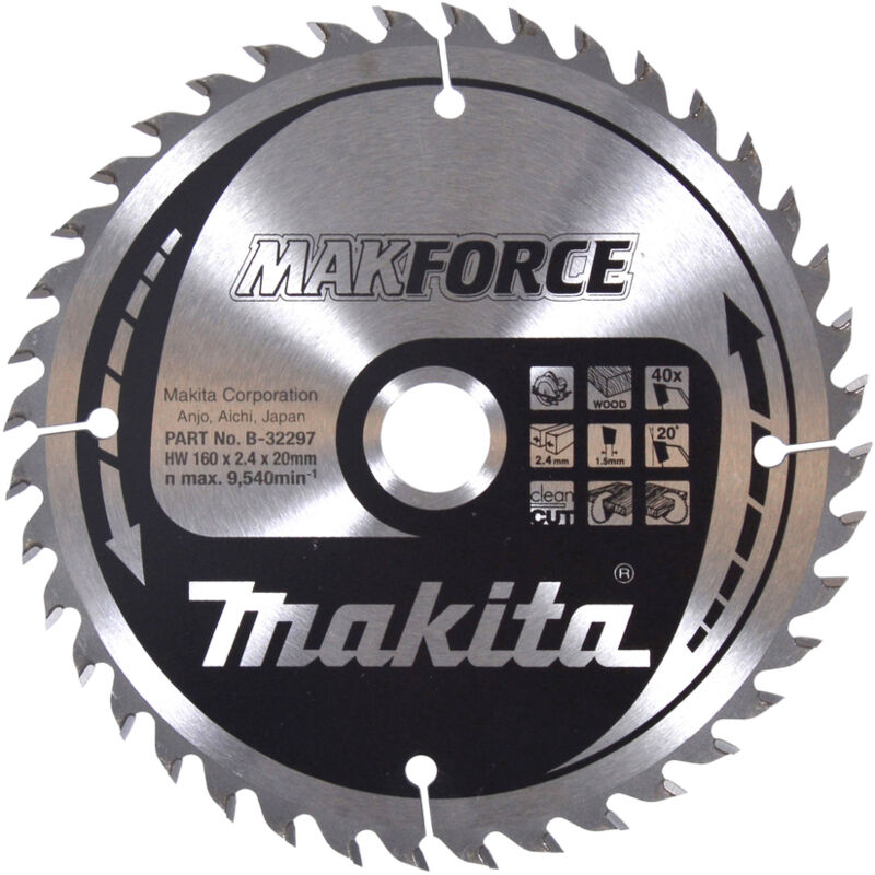 Makita - B-32297 hm 160/20/40D Disque