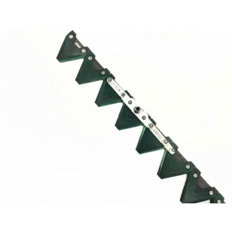 Lama 19 sezioni rigate per motofalciatrice adattabile BCS 1,4m