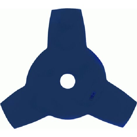 lama a 3 denti decespugliatori in acciaio sks per taglio erba da mm 255 tre