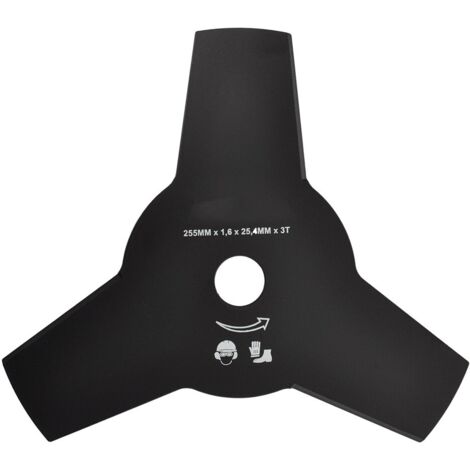 LAMA A 3 DENTI mm 255