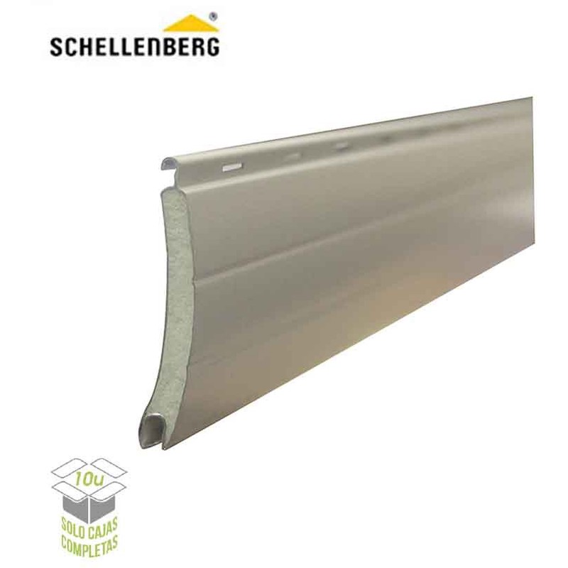 

Lama aluminio para persiana 45mmx2mts blanca - Schellenberg