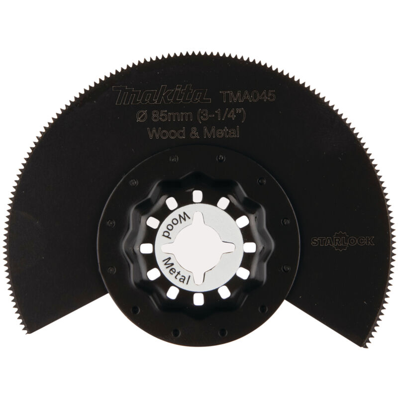 B-64799 Lama Segmentata Bimetallica Starlock 85mm 18TPI BiM TMA045 Legno/metallo - Makita