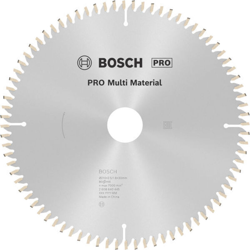 Bosch - Standard for Multi Material Lama per troncatrice 210x30 mm per multimateriale