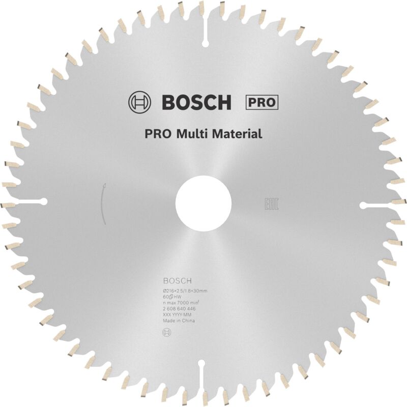 Bosch - Standard for Multi Material Lama per troncatrice 216x30 mm per multimateriale