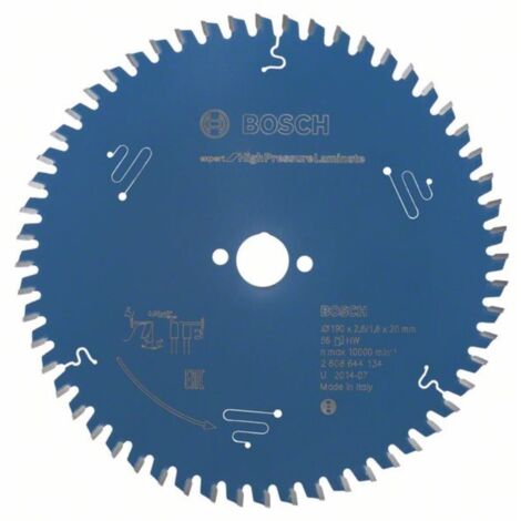 Lama circolare Expert per laminato ad alta pressione, 190 x 20 x 2,6 mm, 56