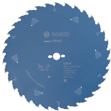 Lama circolare Expert per legno, 450 x 30 x 4,5 mm, 34