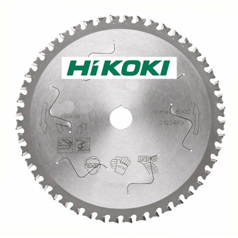 Lama circolare in acciaio 305 x 25,4, 60 denti - HIKOKI - 752471