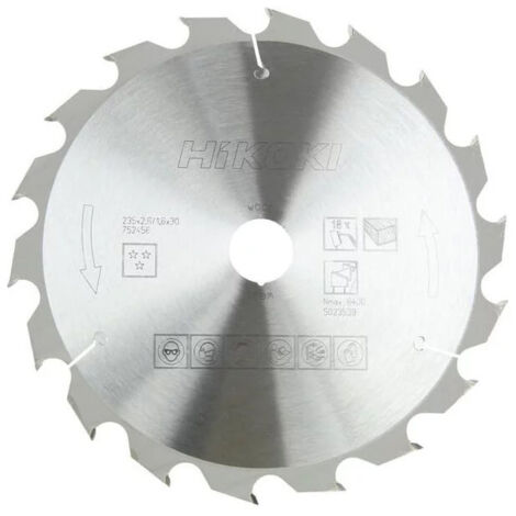Lama circolare per legno 190 x 20, 48 denti - HIKOKI - 752485
