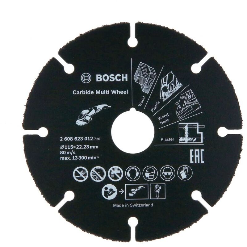 Bosch Lama Circolare Settori 115X1