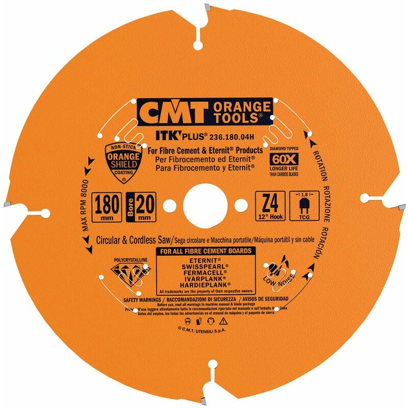 CMT - 236.180.04H lama circolare x fibrocemento dp...