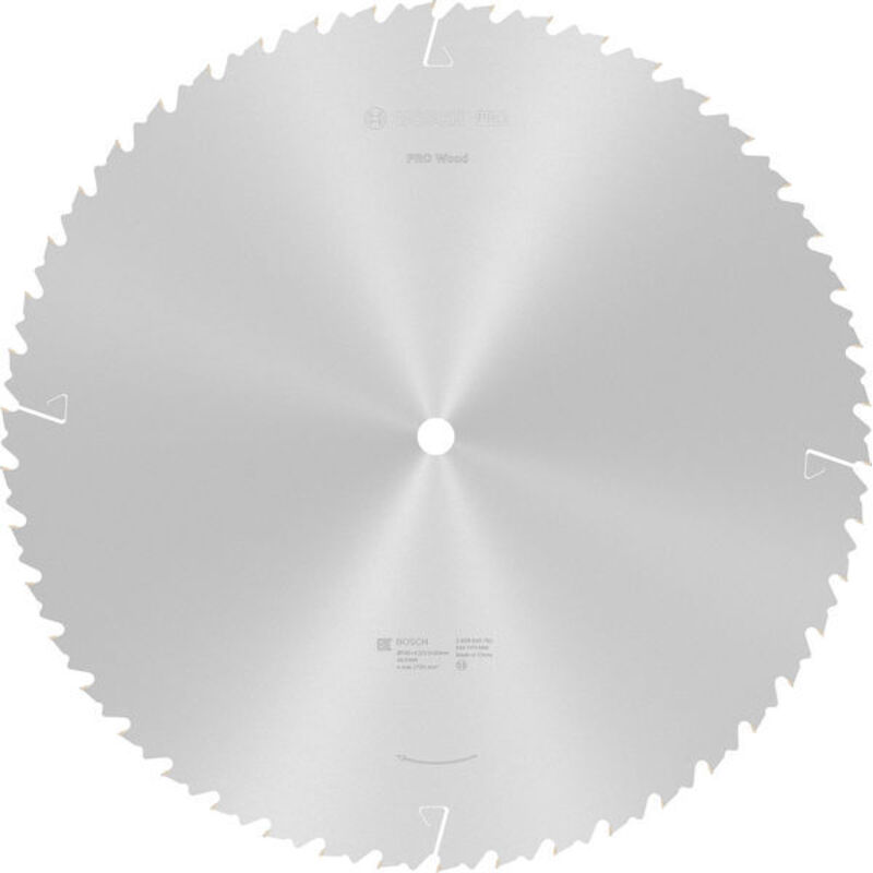 Bosch - Accessories Construct Wood 2608640762 Lama circolare in metallo duro 700 x 30 x 4.2 mm Numero di denti: 46 1 pz.