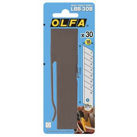 Lama coltello Olfa 18 mm