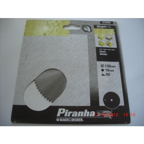 LAMA CROMATA 130X16MM X80DENTI