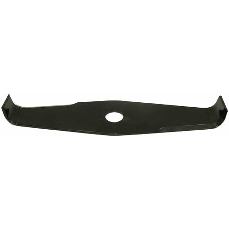 Lama curva a 2 denti in acciaio SKS per taglio erba -255 mm