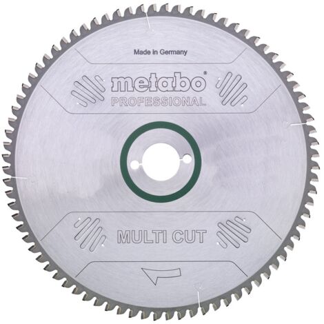 Lama da sega circolare multi cut professional HW/CT D216xB2,4x30mm 60Z. Dente trapezoidale piatto