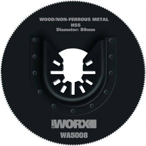 Lama da Taglio Semicircolare Universale per Legno Worx Wa5008