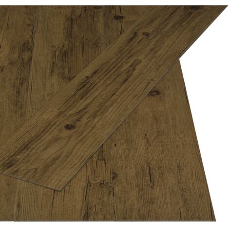 Lama de Suelo Autoadhesiva 32 pcs Madera Natural 4,46 m² PVC