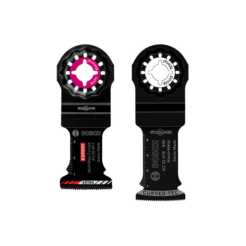 Bosch - Jeu de lames de scie plongeante 10x aiz 32 apb + 1x expert MultiMax aiz 32 apit