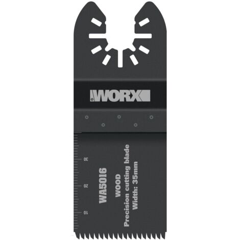 Lama di precisione WA5016 65 mm per utensile multifunzione taglio legno plastica cartongesso per Sonicrafter - Worx