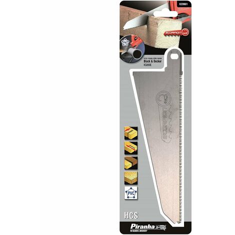 Lama di ricambio HCS 239 mm KS890-KS880 per Scorpion B&D X29961