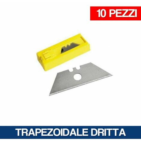LAMA DI RICAMBIO TRAPEZOIDALE DIRITTA  10PZ