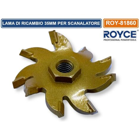 LAMA DISCO DI RICAMBIO 25MM PER SCANALATORE TRACCIATRICE A FRESA