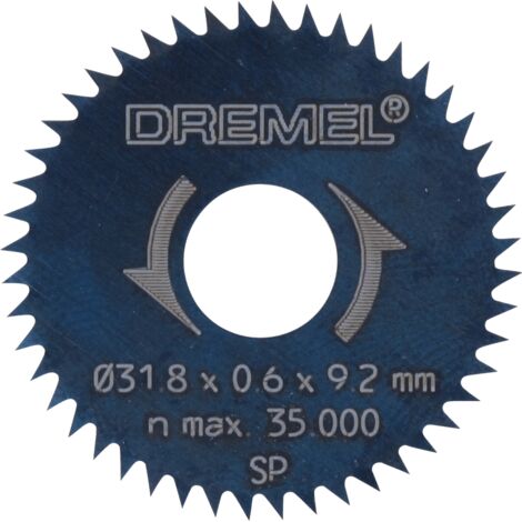 Lama Dremel per rifilatura/squadratura 31,8 mm (546) - 26150546JB