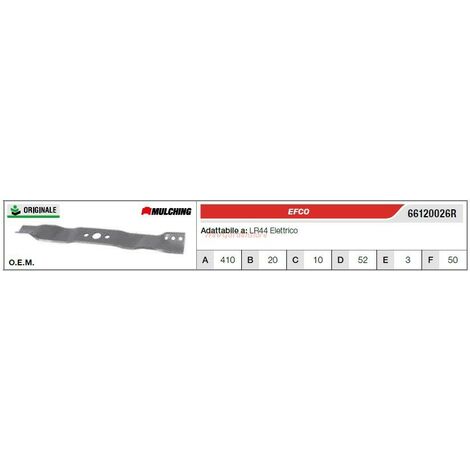 Lama EFCO tagliaerba rasaerba tosaerba LR44 elettrico 66120026R
