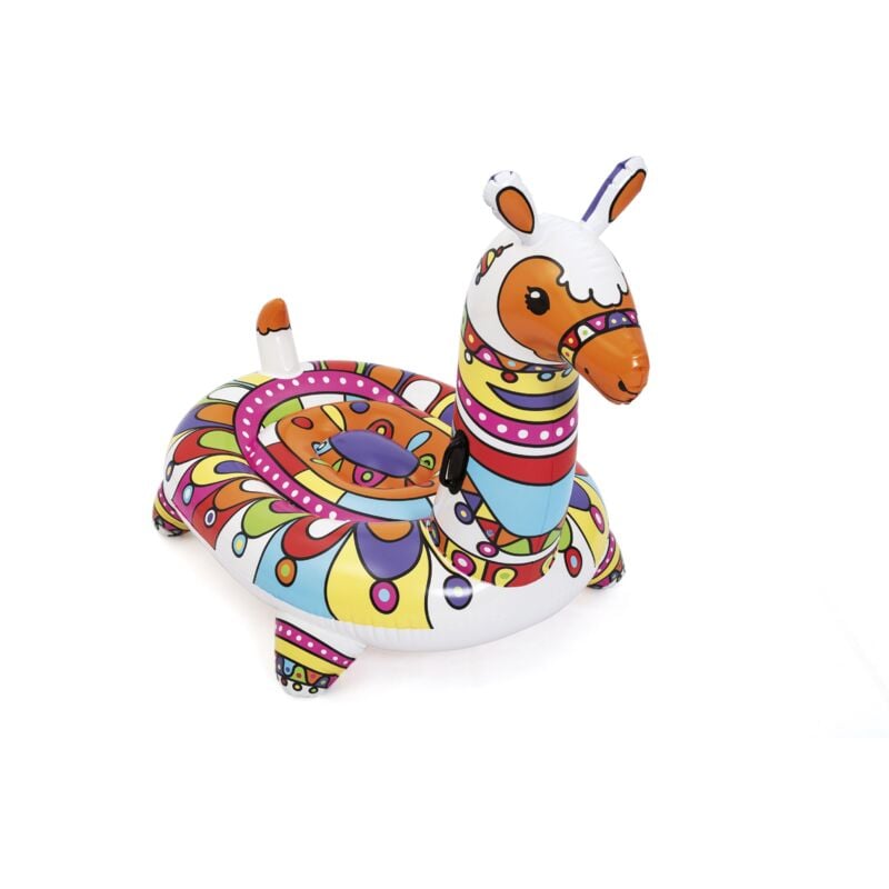 Bouée xxl chevauchable Lama 193 x 151 cm - Bestway