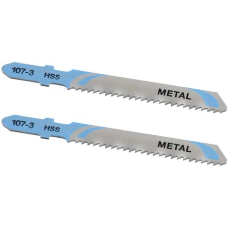 Lama hss ricambio seghetto Stanley metallo 76 x 2 mm Universali 2 pezzi