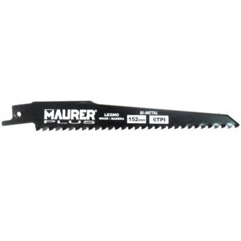 LAMA LEGNO SEGA GATTUCCIO MAURER PLUS 152MM 6T CF. BLISTER 5PZ