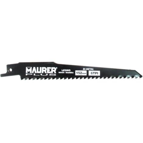 LAMA LEGNO SEGA GATTUCCIO MAURER PLUS 228MM 6T CF. BLISTER 5PZ
