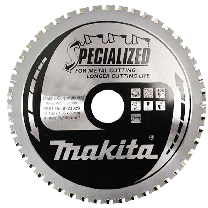 Lama per metallo Makita 185 x 30 mm - 48 denti