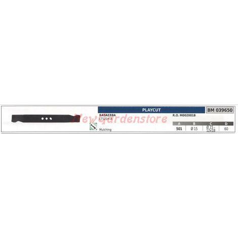 Lama per rasaerba tosaerba tagliaerba PLAYCUT LT521H-A 039650 daye 50 cm