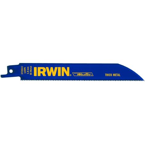Lama per sega a gattuccio Irwin 614r bi-metallo 150 mm 8 cobalto