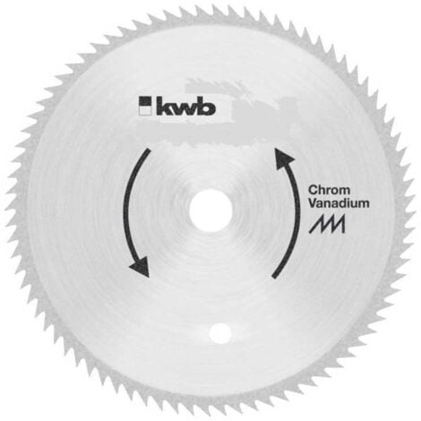 Lama per sega circolare 160 x 16 mm Kwb 100 denti
