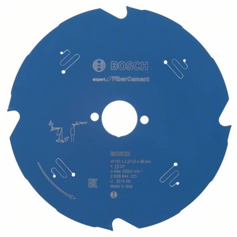 Bosch - accessori 2608644125 - Lama de sega circolare csb Expert FiberCement: 190x30x4D