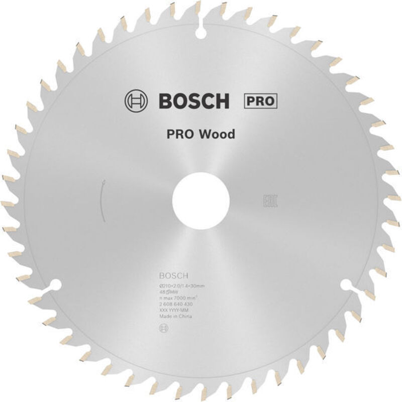 Professional 2 608 640 430 - de lama Optiline Wood lama circolare (210 x 30 2,0 mm, 48) - Bosch