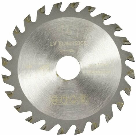 Lama per sega circolare in acciaio al carbonio per il taglio di legno -Ø 156 mm - denti 24