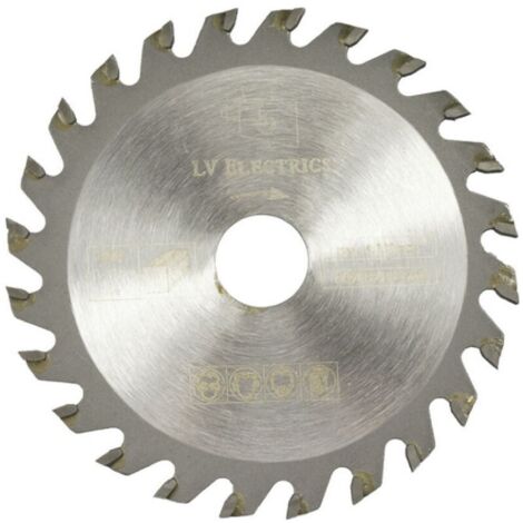 Lama per sega circolare in acciaio al carbonio per il taglio di legno -Ø 156 mm - denti 80