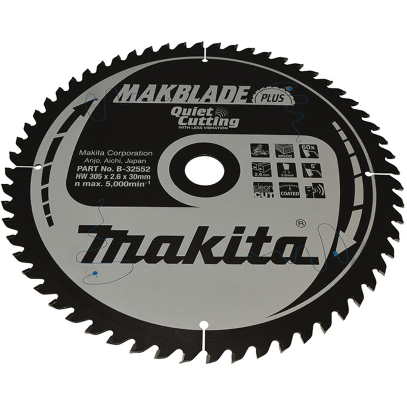 Lama per sega circolare Makita, MAKBLADE 305 x 30 mm - 60 denti