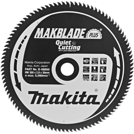 Lama per sega circolare Makita, MAKBLADE PLUS 300 x 30 mm - 96 denti